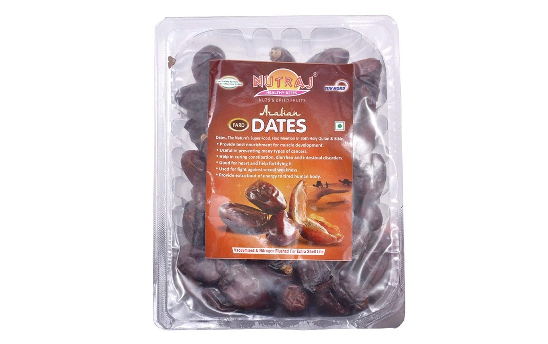 Nutraj Arabian Fard Dates    Plastic Container  500 grams